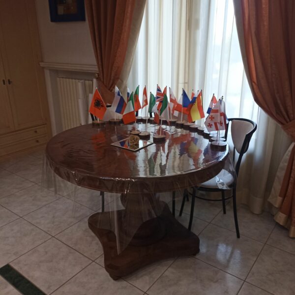 TAVOLO DI BENVENUTO VILLA AMORENO Merlara (Padova)