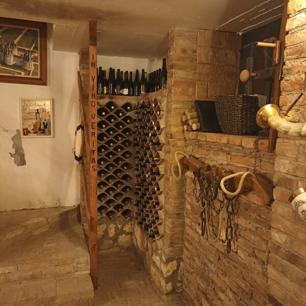 particolare cantina VILLA AMORENO Merlara (Padova)